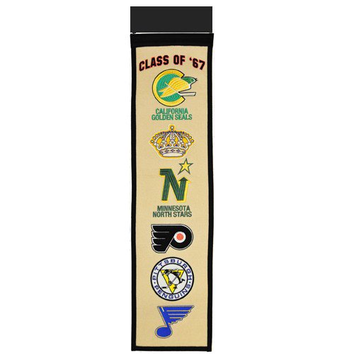 NHL Hockey Class Of 67 Vertical Banner