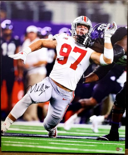 Nick Bosa Signed 49ers Jersey (Beckett COA) 2019 San Francisco 1st Rd Pick  #2.