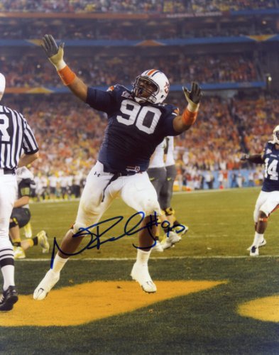 Nick Fairley Auburn Tigers Autographed Signed 8x10 Photo - Certified Authentic