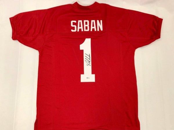 nick saban memorabilia