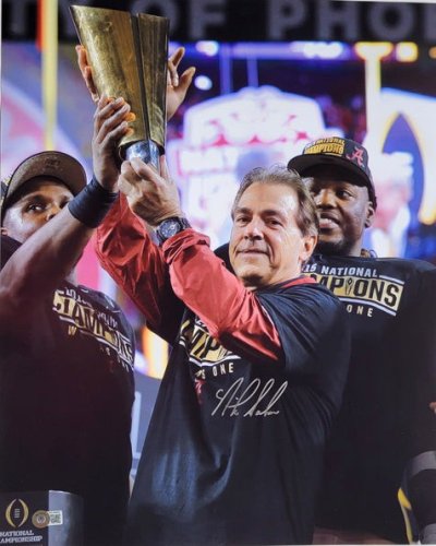 nick saban memorabilia