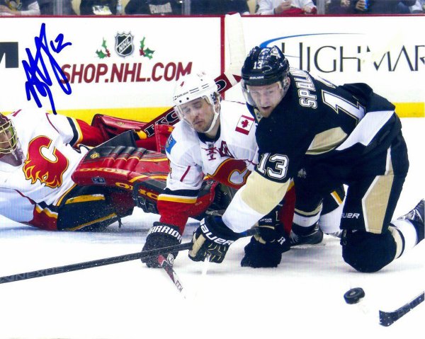 Nick Spaling Autographed Signed 8X10 Pittsburgh Penguins Photo - Main Line Autographs