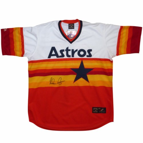 Nolan Ryan Autographed Houston Astros Rainbow Cooperstown Collection Jersey  TRISTAR at 's Sports Collectibles Store