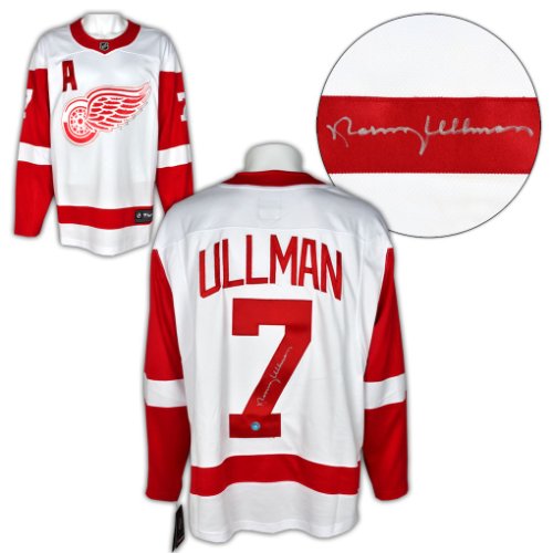 red wings white jersey