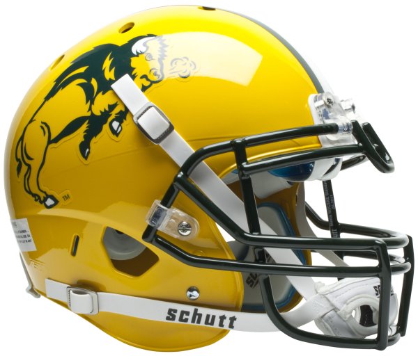 Schutt NCAA North Dakota State Bison Mini Authentic XP Football Helmet