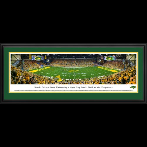 North Dakota State University Deluxe Framed Stadium Panoramic
