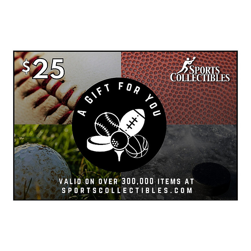 Official Sports Collectibles $25 eGift Card