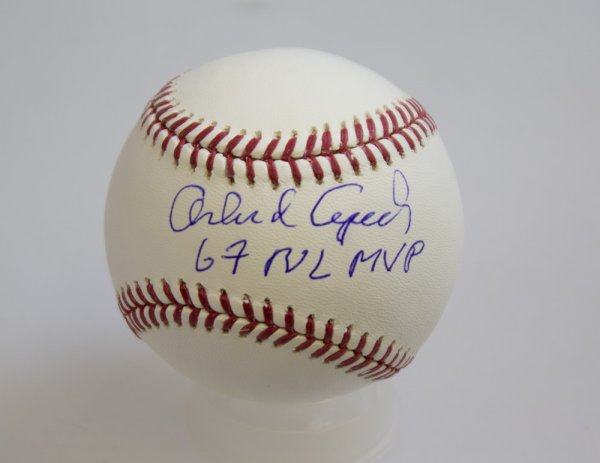 Orlando Cepeda Autographed Baseball