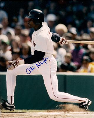 Otis Nixon Signed Autographed 8x10 Atlanta Braves