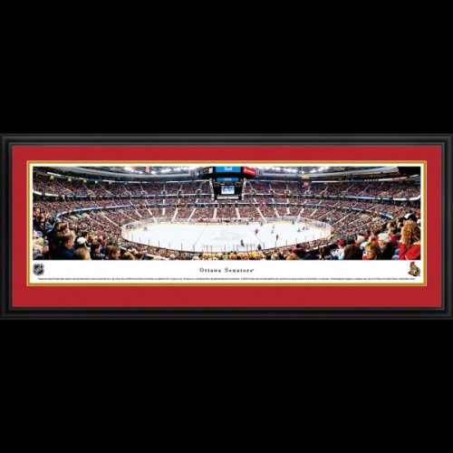 Ottawa Senators Deluxe Framed Stadium Panoramic - Scotiabank Place