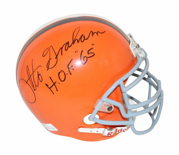 Otto Graham Cleveland Browns Autographed Figurine 