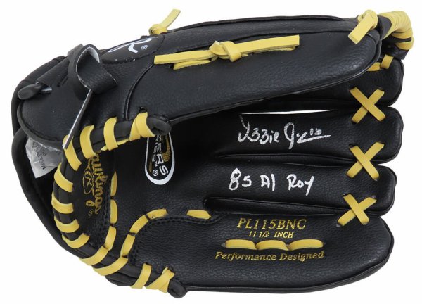 Ozzie Guillen Autographed Signed Chicago White Sox Rawlings Black Fielders Glove w/85 AL ROY - Certified Authentic