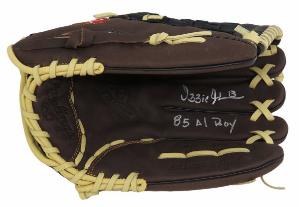 Ozzie Guillen Autographed Signed Chicago White Sox Rawlings Brown Fielders Glove w/85 AL ROY - Certified Authentic