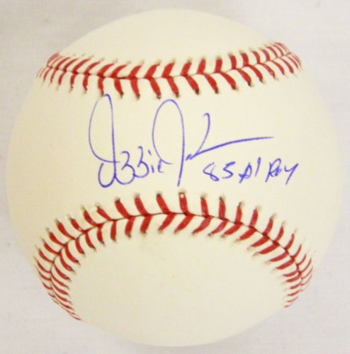 Chicago White Sox Ozzie Guillen signed Official Major League Baseball 85 AL ROY sig bleed Autographed Baseballs 