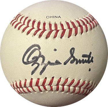 Ozzie Guillen Chicago White Sox 05 Ws Champs Signed M.l. Baseball Beckett  Witn