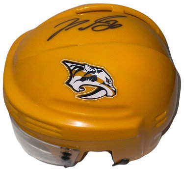 P.K. Subban Nashville Predators Autographed #76 Yellow Custom Jersey