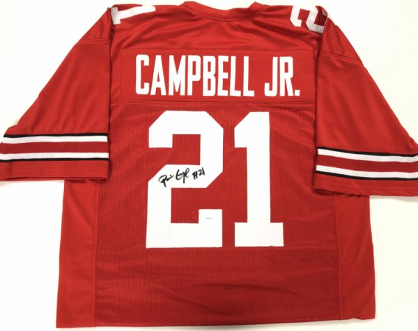 Parris Campbell Ohio State Buckeyes Autographed Signed Jersey - JSA Authentic