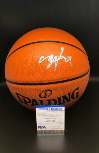 pascal siakam signed basketball
