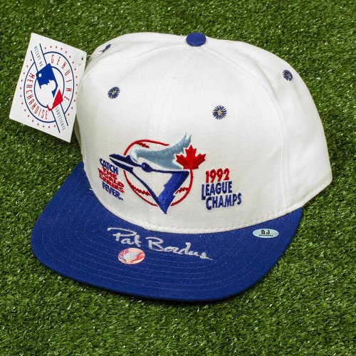 Pat Borders Autographed 1993 Blue Jays Donruss World Series #8 - Under the  Radar Sports