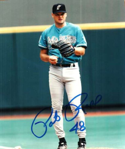 Trever Hoffman Autographed Signed 8X10 Florida Marlins Photo - Autographs