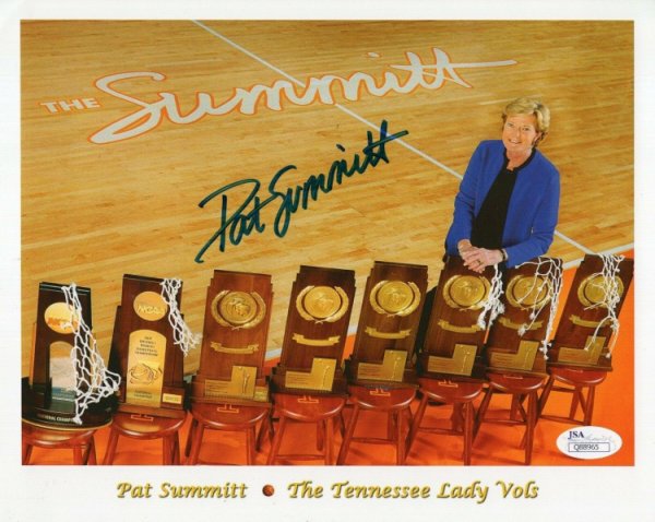 pat summitt autograph