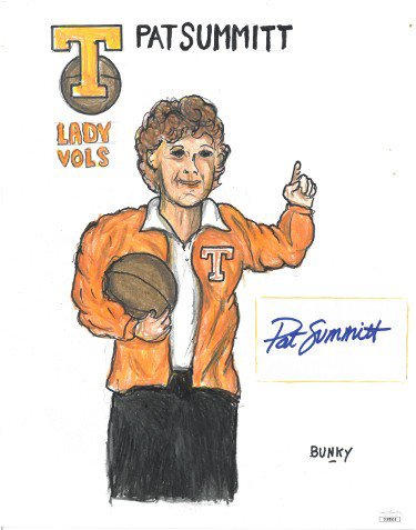 pat summitt autograph