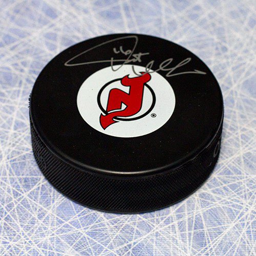 Pat Verbeek New Jersey Devils Autographed Signed Hockey Puck