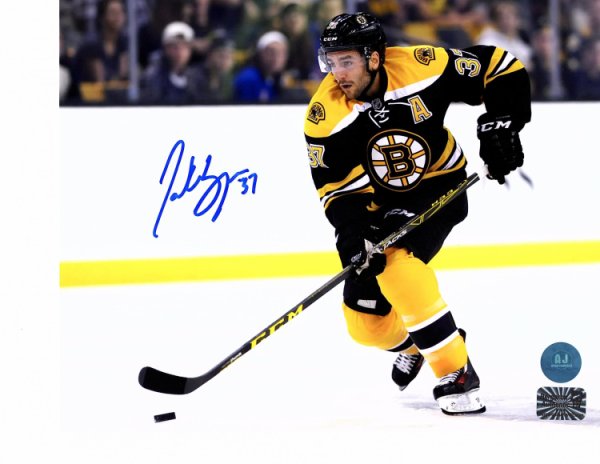 bergeron signed jersey