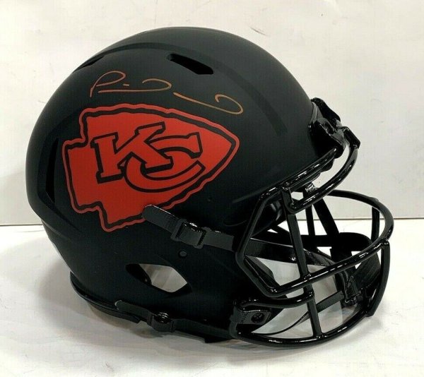Patrick Mahomes Autographed Signed Chiefs Fs Pro Speed Authentic Eclipse Helmet Auto Beckett