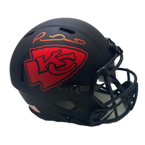 Patrick Mahomes Signed Autographed Kansas City Chiefs Riddell Speed Eclipse Replica Helmet - JSA ...