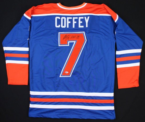 paul coffey signed jersey