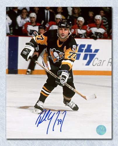 Paul Coffey Pittsburgh Penguins Autographed Signed Playmaker Pass 8x10 Photo