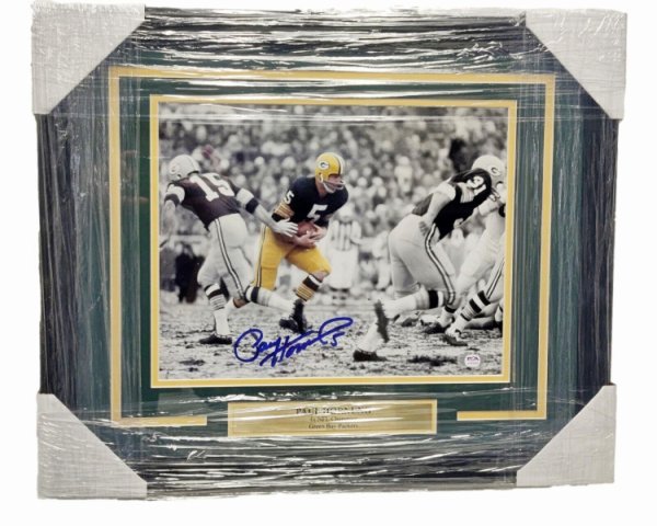 Paul Hornung Autographed Signed 11X14 Photo Framed Packers PSA/DNA