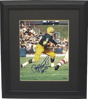 Paul Hornung Autographed Signed Green Bay Packers 16X20 Photo w/ HOF86 Insc - Custom Framing