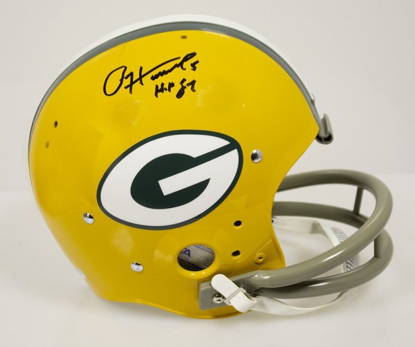 Paul Hornung Autographed Signed Green Bay Packers Full Size Replica Helmet HOF - PSA/DNA Authentic
