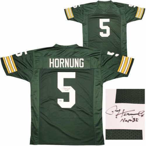 Paul Hornung autograph 16x20, Green Bay Packers, HOF 86