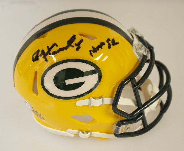 Paul Hornung Autographed Signed Green Bay Packers Riddell Speed Mini Helmet Hof- PSA/DNA Authentic