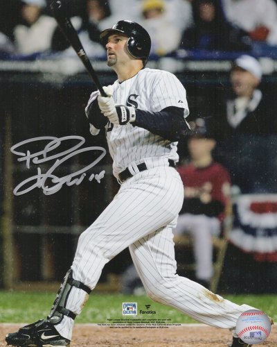 Paul Konerko signed 2005 Chicago White Sox World Series Road Jersey PSA/DNA