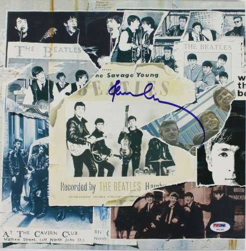 Paul Mccartney Autographed Signed The Beatles Album Cover Auto Graded 10! PSA/DNA