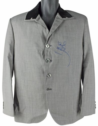 Paul Mccartney Autographed Signed The Beatles Custom Dezo Hoffman Jacket PSA/DNA
