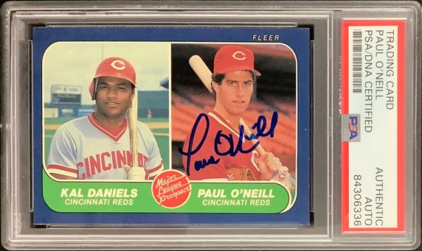 Paul O'Neill Autographed Memorabilia | Signed Photo, Jersey ...