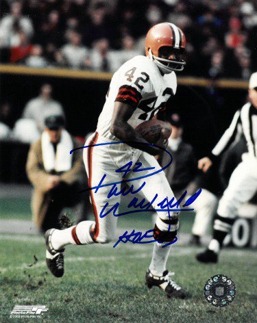 Paul Warfield Autographed Signed Cleveland Browns Vintage 8x10 Photo #42  HOF 83