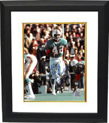 Paul Warfield Autographed Signed Miami Dolphins 8x10 Photo Custom Framing #42 HOF 83