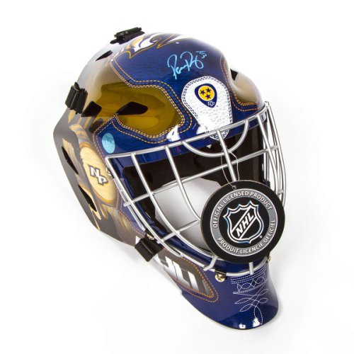 Pekka Rinne Nashville Predators Autographed Signed Memorabilia Franklin Sx Comp Gfm Goalie Mask