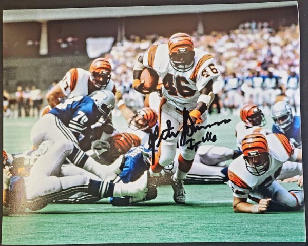 Evan McPherson Cincinnati Bengals 8x10 8-3 Autographed Photo - JSA