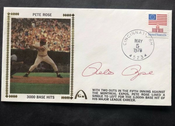 Pete Rose | Autographed Baseball Memorabilia & MLB Merchandise - Page 3