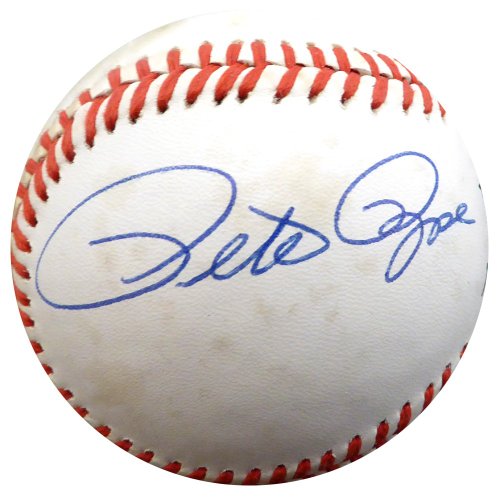 Pete Rose Signed Memorabilia - Baseball Autographs — RSA