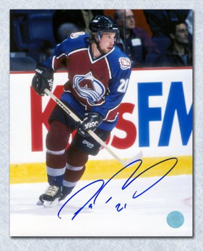 Peter Forsberg SIGNED Nordiques 8X10 Photo -70075