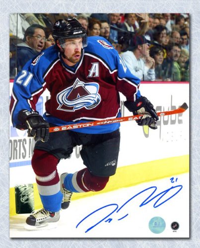 Peter Forsberg Colorado Avalanche Autographed Signed Nhl Hockey