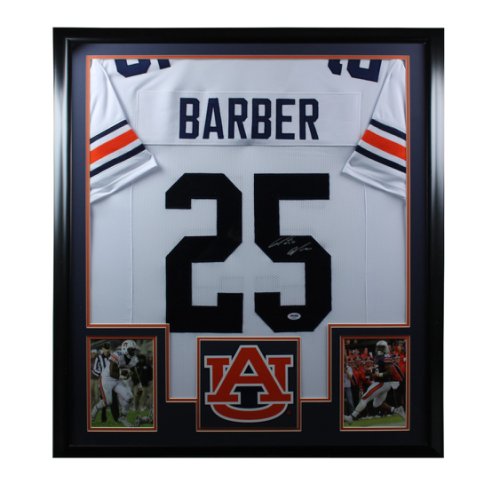 Peyton Barber Autographed Signed Auburn Tigers Framed Premium Deluxe Jersey - PSA/DNA Authentic